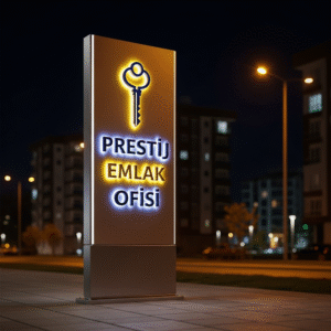 Emlakci tabelasi