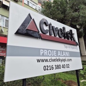 Proje alani tabelasi